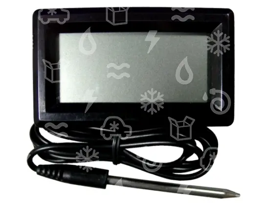 teploměr digitální, -50/+300 °C, rozlišení 0,1 °C, sonda 1 m